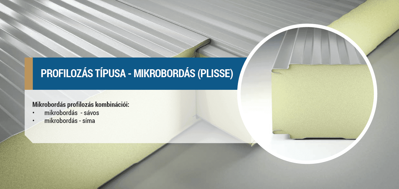 Szendvicspanel profilozás 2